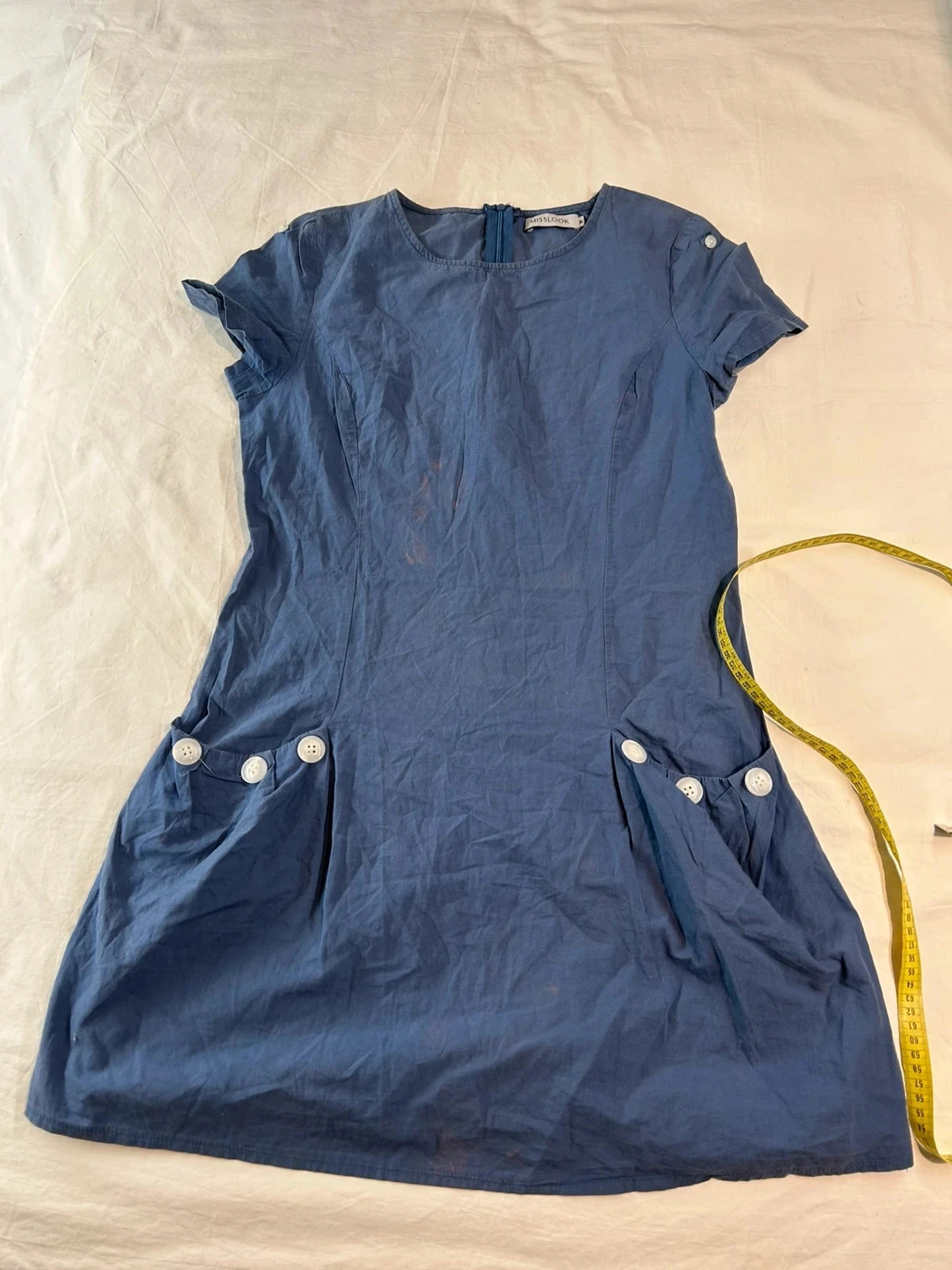 Robe casual bleu marine misslook taille M
